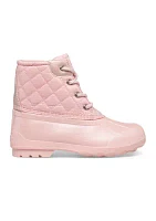 Youth Girls Quilted Port Boots