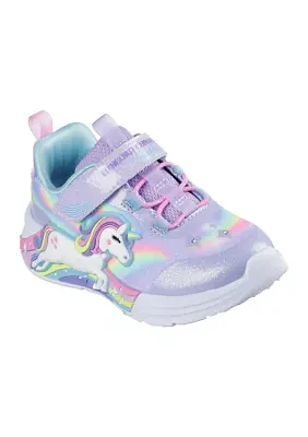 Toddler Girls S-Lights: Unicorn Chaser Sneakers