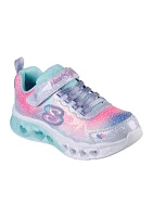 Youth Girls Flutter Heart Lights - Simply Love Sneakers