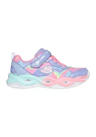 Youth Girls S-Lights Twisty Glow Sneakers - Sorbet Swirl