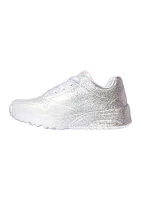 Big Kid Girls Uno Lite Sneakers- Metallic Shimmers