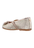 Toddler Girls Kenzee Glitter Bow Flats