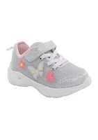 Toddler Girls Ohio Metallic Floral Sneakers