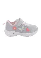 Toddler Girls Ohio Metallic Floral Sneakers