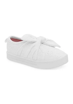 Toddler Girls Hilda White Sneaker Flats