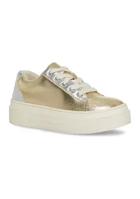 Youth Girls Studio Metallic Sneakers