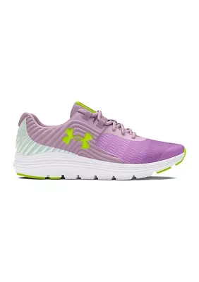 Youth Girls GGS Out Hustle Print Sneakers