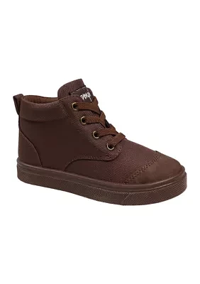 Toddler Boys Ryan Solid Hi Top Sneakers