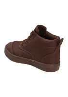 Toddler Boys Ryan Solid Hi Top Sneakers