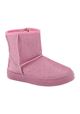 Toddler Girls Daniella Bow Fur Boots