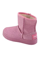 Toddler Girls Daniella Bow Fur Boots