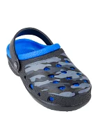 Youth Boys Camo Clogs