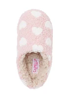 Youth Girls Heart Cloud Slippers