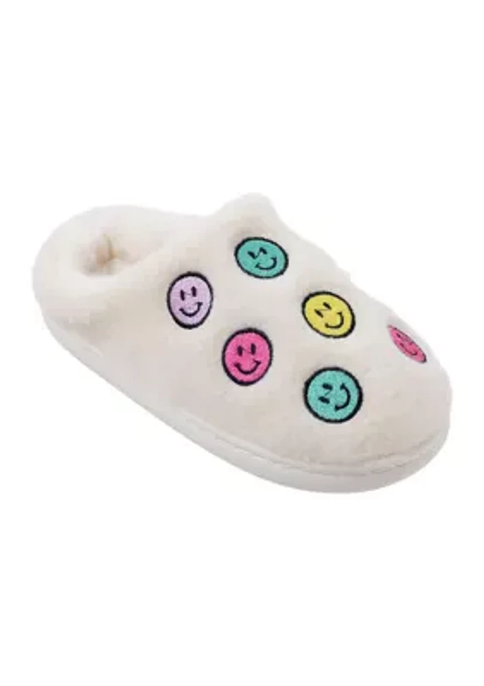 Youth Girls Multi Face Slippers