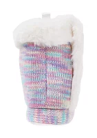 Toddler Girls Unicorn Face Slippers