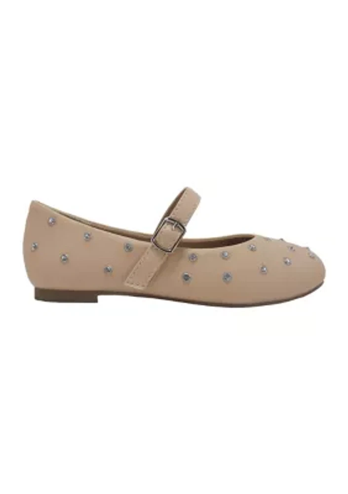 Youth Girls Bliss Rhinestone Flats