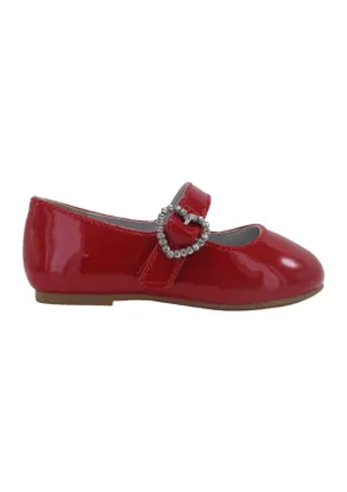 Toddler Girls Lil Lovely Mary Jane Flats