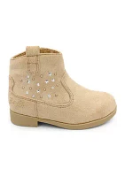 Toddler Girls Solea Studded Tab Western Booties