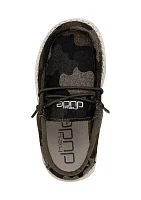 Toddler Boys Wally Linen Camo Loafers