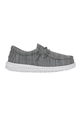 Youth Boys Wally Blend Linen Sneaker Loafers