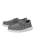 Youth Boys Wally Blend Linen Sneaker Loafers