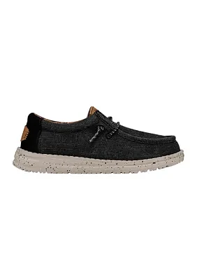 Youth Boys Wally Washed Canvas Sneaker Loafers