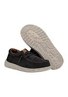 Youth Boys Wally Washed Canvas Sneaker Loafers