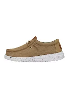 Youth Boys Wally Washed Canvas Sneaker Loafers