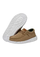 Youth Boys Wally Washed Canvas Sneaker Loafers