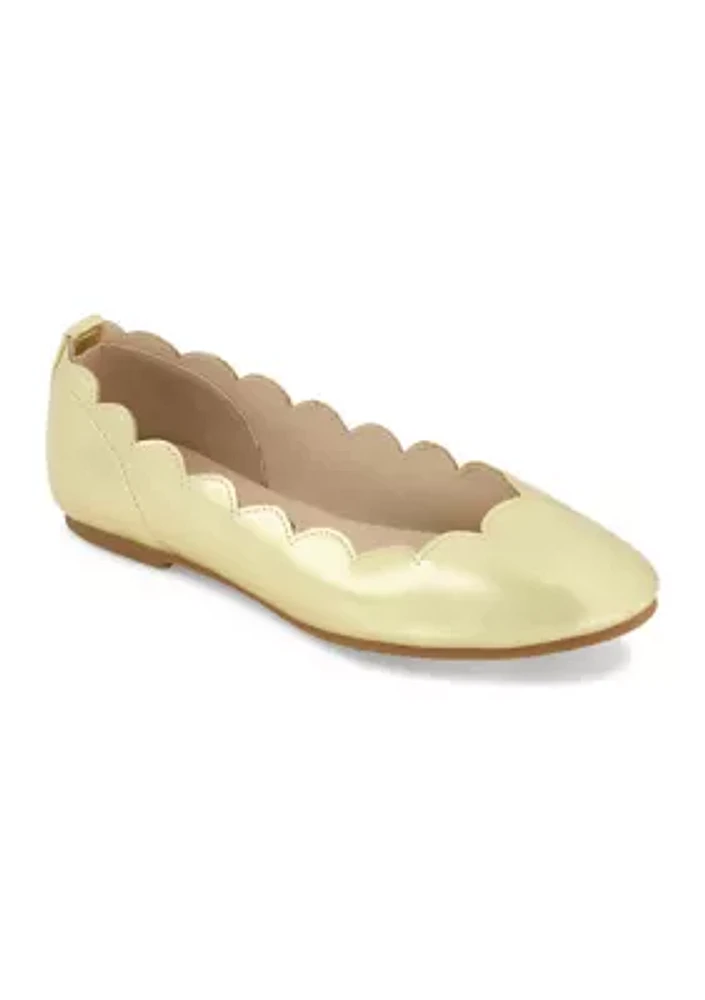 Amy Scallop Flats