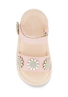 Toddler Girls Janey Flower Sandals