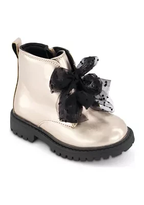 Toddler Girls Daria Double Bow Boots