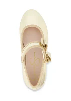 Big Kid Girls Amy Crystal Bow Flats