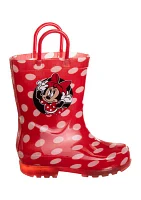 Toddler Girls Minnie Mouse Rainboots