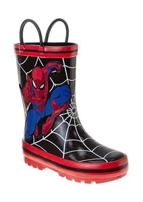 Toddler Boys Spider Man Rain Boots