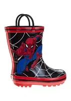 Toddler Boys Spider Man Rain Boots