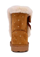 Toddler Girls Star Cozy Boots