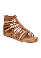 Carra Braided Gladiator Sandals