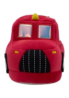 Toddler Boys Firetruck Lighted Slippers