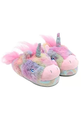 Toddler Girls Lara Lighted Unicorn Slippers