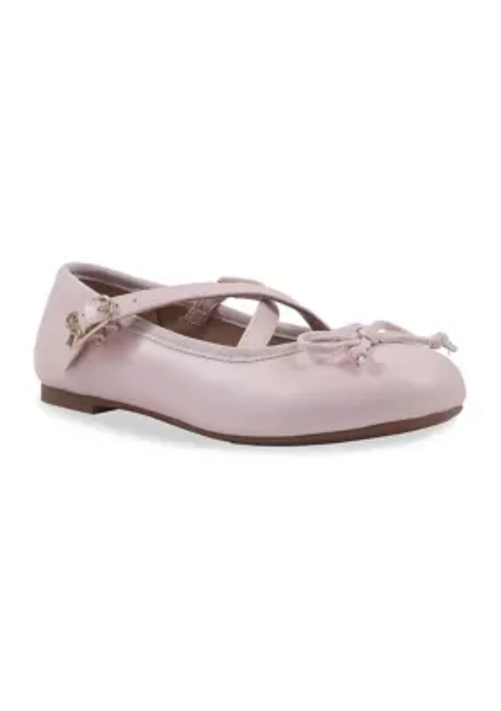 Big Kid Girls Candice Crossover Ballet Flats
