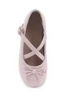 Big Kid Girls Candice Crossover Ballet Flats