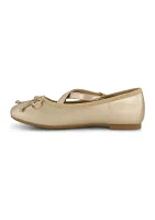 Youth Girls Candice Crossover Skimmer Flats