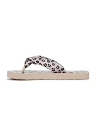 Leopard Riptide Flip Flop Sandals