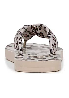 Leopard Riptide Flip Flop Sandals