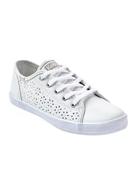 Youth Girls Kickstart Perforated Sneakers