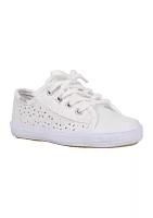 Toddler Girls Kickstart Jr. Perforated Leather Sneakers