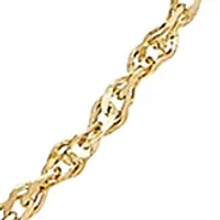 14K Yellow Gold 1.15 Millimeter Perfectina Solid Chain