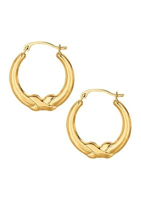 10Ky Hoop Earring