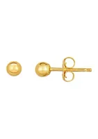 Belk & Co. 14KY Ball Post Earring